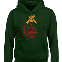 Sweat à capuche design boule de Noël joyeux