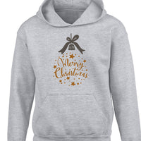 Sweat à capuche design boule de Noël joyeux