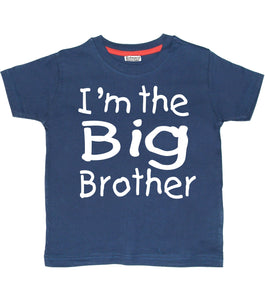 Je suis le T-shirt enfant Big Brother Navy 