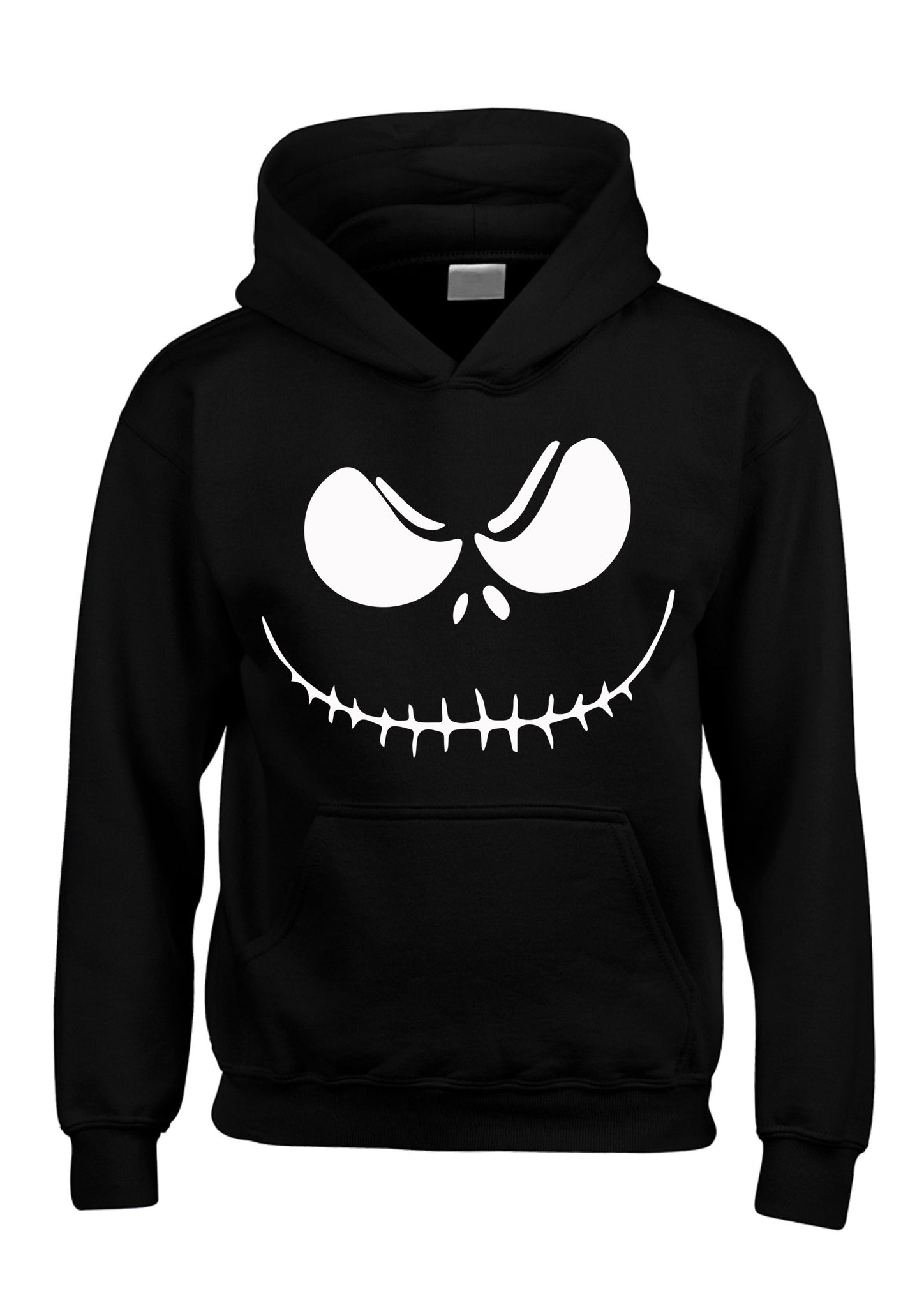 Jack Skeleton Face. Kid's and Adult halloween hoodies