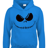 Visage squelette de Jack. Sweats à capuche d'Halloween pour enfants et adultes