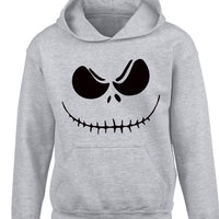 Visage squelette de Jack. Sweats à capuche d'Halloween pour enfants et adultes