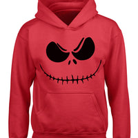 Visage squelette de Jack. Sweats à capuche d'Halloween pour enfants et adultes