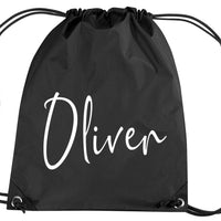 Personalised Signature Drawstring Bag