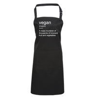 Vegan Definition Apron