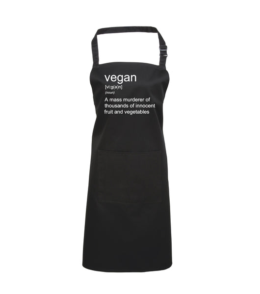 Vegan Definition Apron