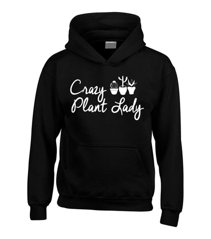 Sweat à capuche Crazy Plant Lady 