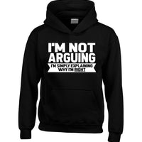 Je ne me dispute pas Sweat à capuche 