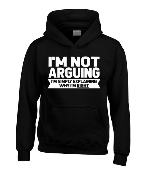 Je ne me dispute pas Sweat à capuche 
