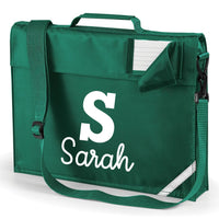 Personalised Initial with Name Book bag