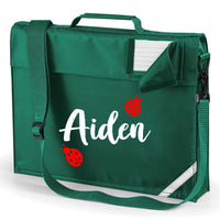 Personalised Ladybird Bookbag