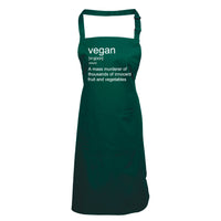 Vegan Definition Apron