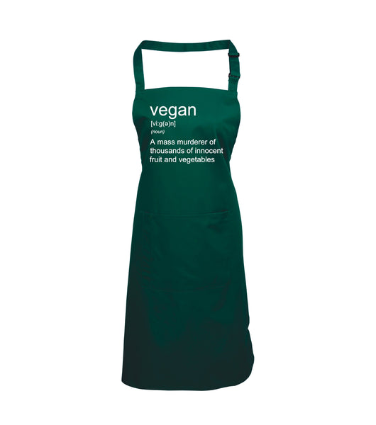 Vegan Definition Apron