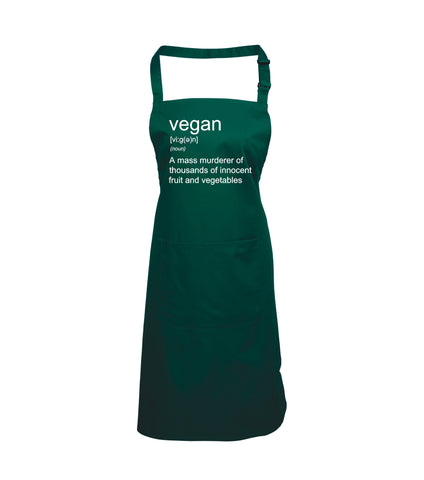Vegan Definition Apron