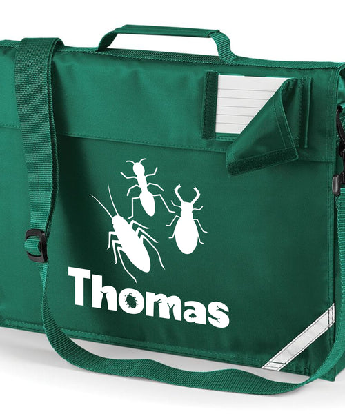 Personalised Insect Bookbag
