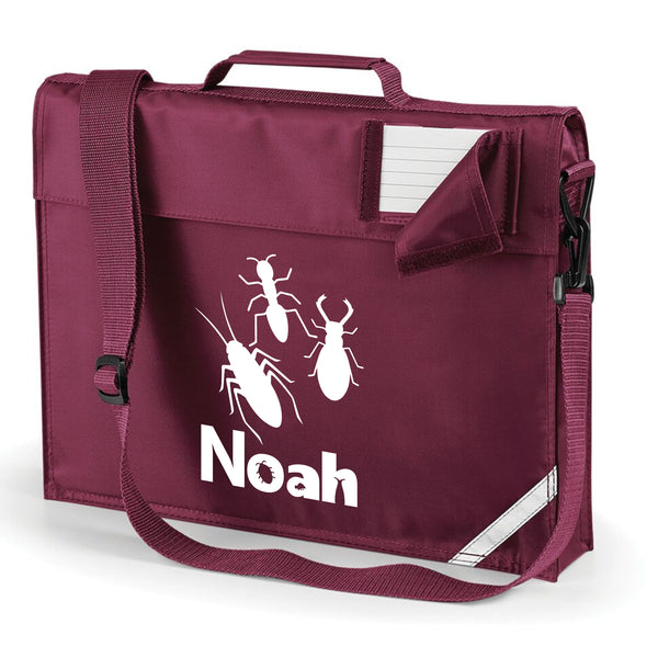 Personalised Insect Bookbag