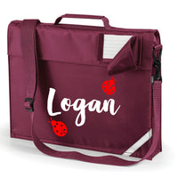 Personalised Ladybird Bookbag