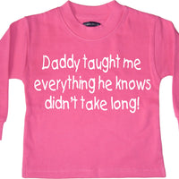Daddy Taught me Everything he Knows Children's Sweatshirt