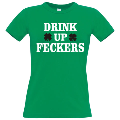 Buvez Feckers T-shirt ajusté pour femme 