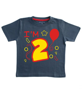 J'ai 2 ans T-shirt anniversaire enfant 