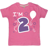 J'ai 2 ans T-shirt anniversaire enfant 