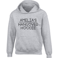 Personalised 'Hangover Hoodie' with Your Name!