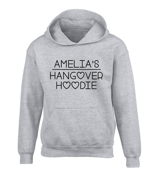 Personalised 'Hangover Hoodie' with Your Name!