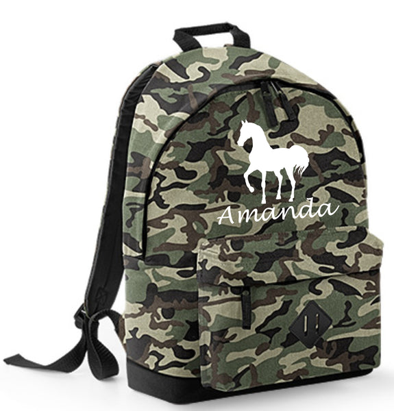 Sac à dos cheval personnalisé 