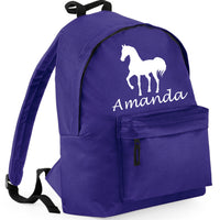 Personalised Horse Backpack