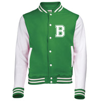 Personalised Children's Varsity Jacket With Initial and Name