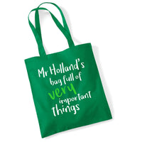 Sac personnalisé plein de choses très importantes 