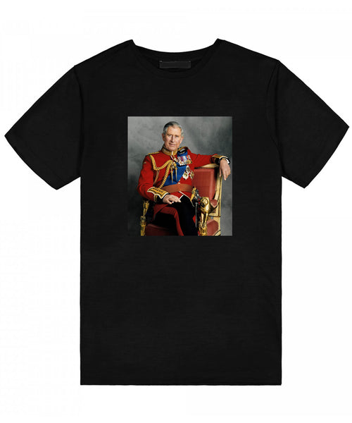 King Charles Photo Unisex T-shirt