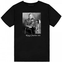 King Charles Photo Unisex T-shirt