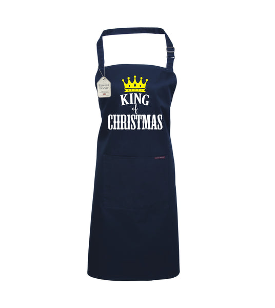 King Of Christmas Apron