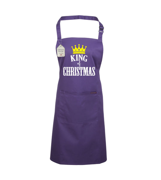 King Of Christmas Apron