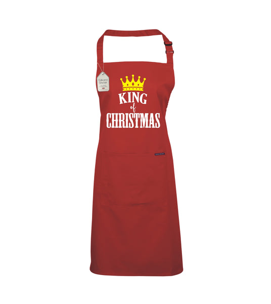 King Of Christmas Apron