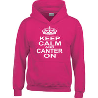 Keep Calm And Canter On Hoodie