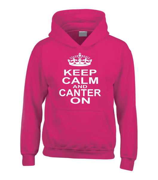Keep Calm And Canter On Hoodie
