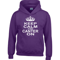 Keep Calm And Canter On Hoodie