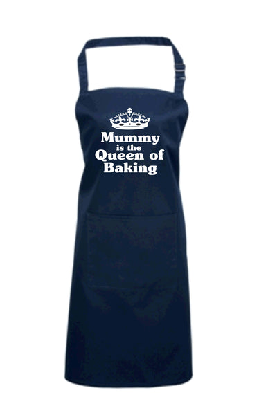 Mummy is the Queen of Baking Apron