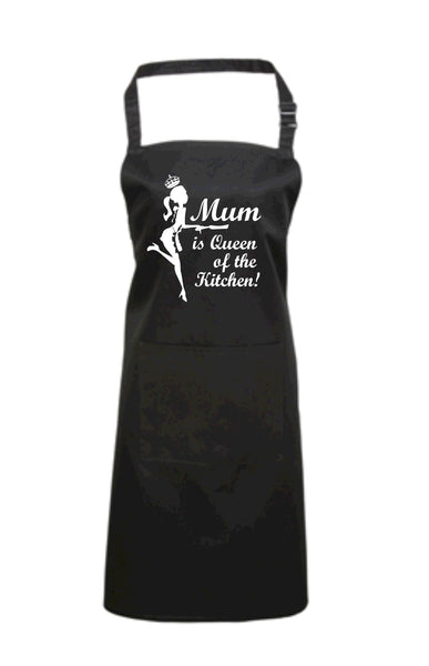 Mum is Queen of the Kitchen Apron
