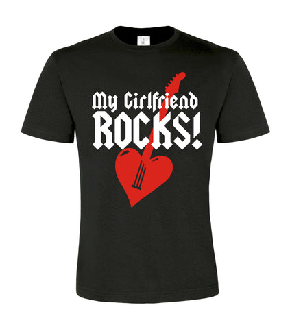 My Girlfriend Rocks! Mens T-shirt