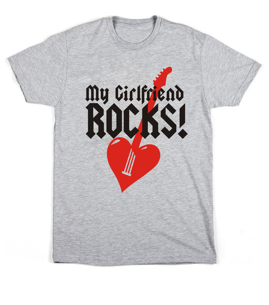 My Girlfriend Rocks! Mens T-shirt