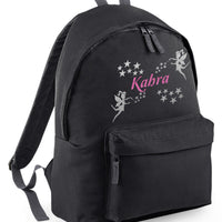 Sac à dos fée personnalisé avec imprimé scintillant 