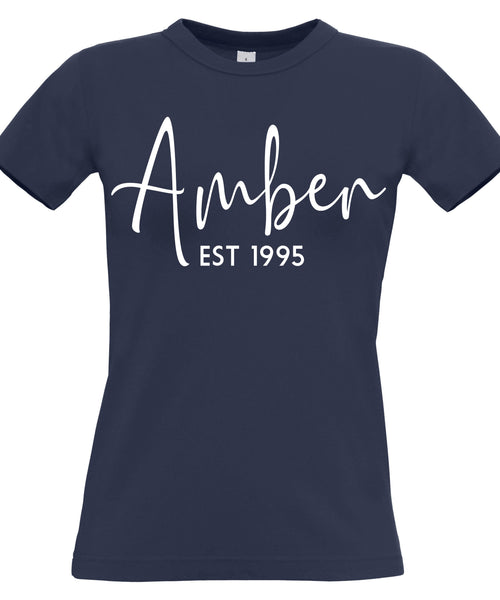 Est Signature Fitted Women's T Shirt