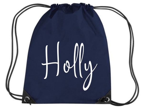 Sac à cordon signature personnalisé 