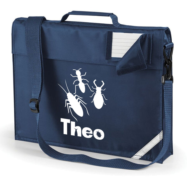 Personalised Insect Bookbag