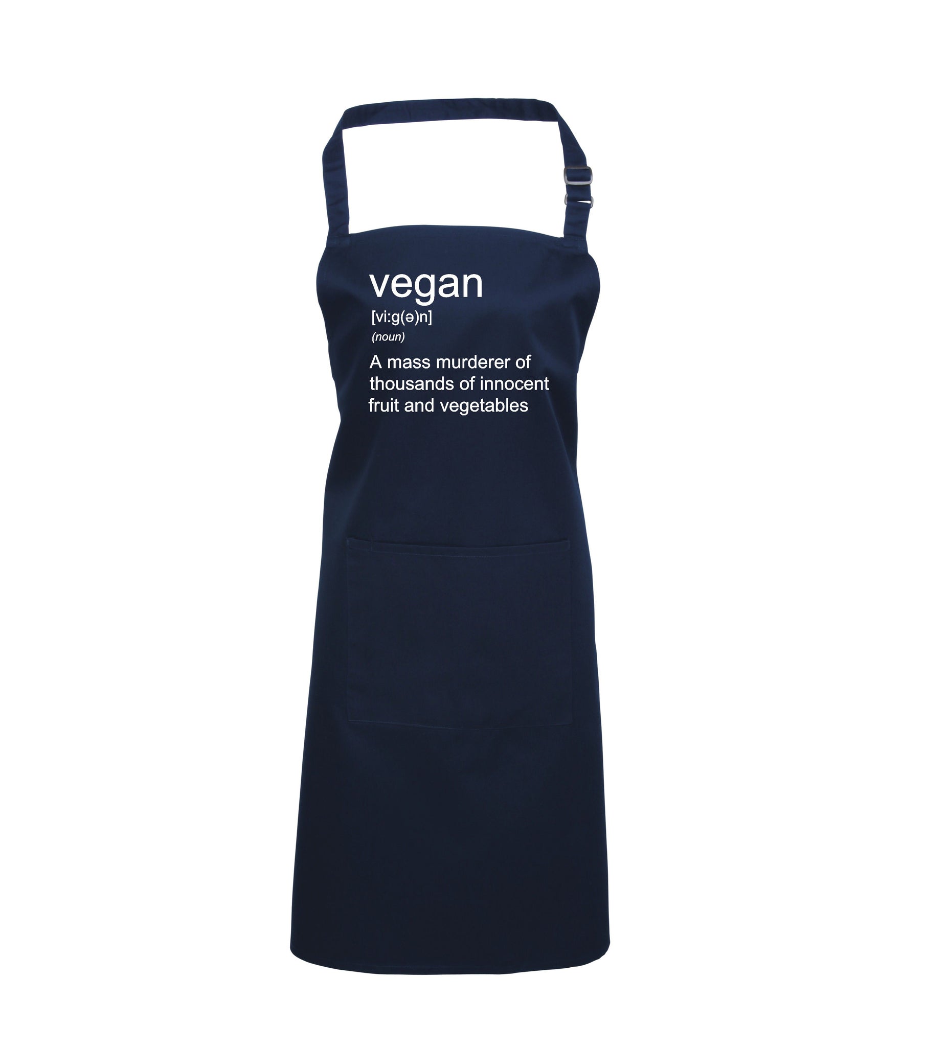 Vegan Definition Apron