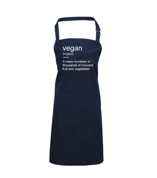 Vegan Definition Apron