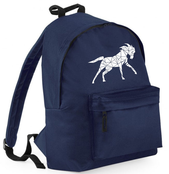 Sac à dos cheval géométrique 